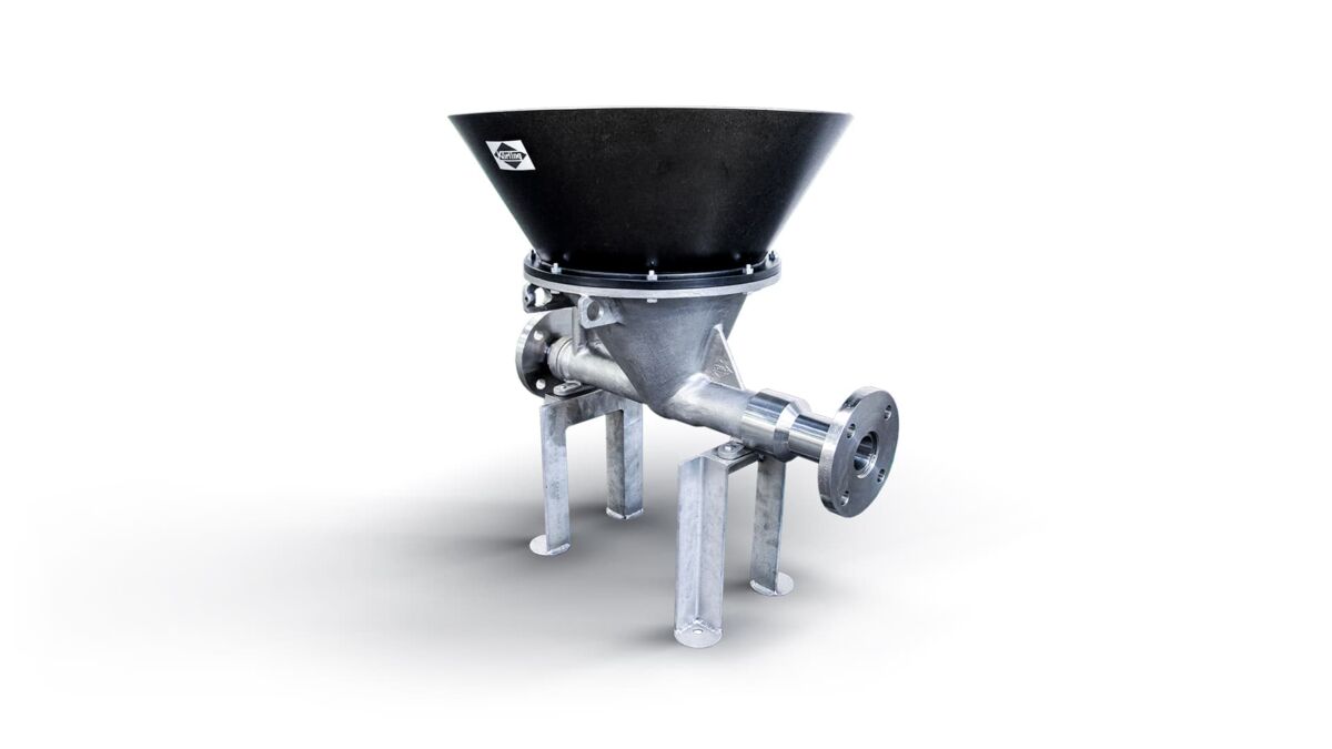 Liquid jet solids ejector Koerting