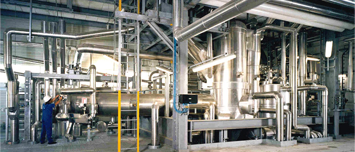 Prozessdampf betriebenes Vakuumsystem