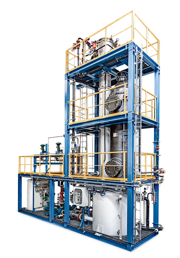 Vent Gas Treating System, VGTS, Kompletteinheit, Abgaswäscher